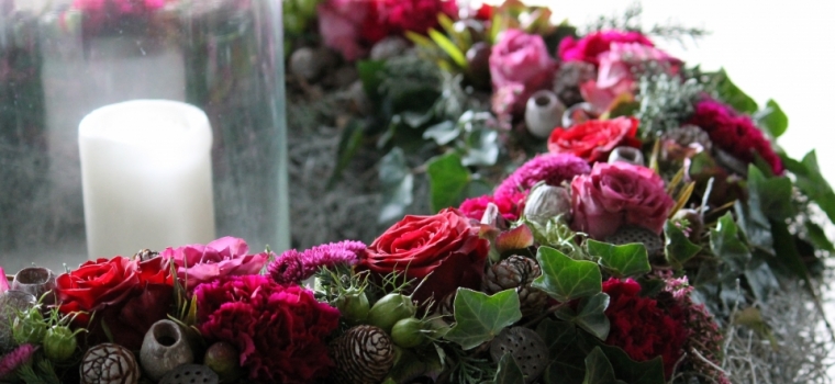 Blumen trösten